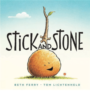 Back-to-School Books For Preschoolers 1 Stick and Stone tells the story of two friends who support and show kindness towards each other.