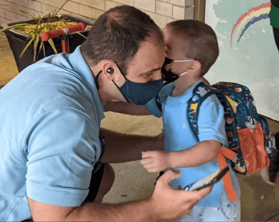 Welcome Back! IPS Reopens for the 2021-2022 School Year 4 Separation from parents and caregivers occur at the door. Our students know that a grown-up will always come back to pick them up!