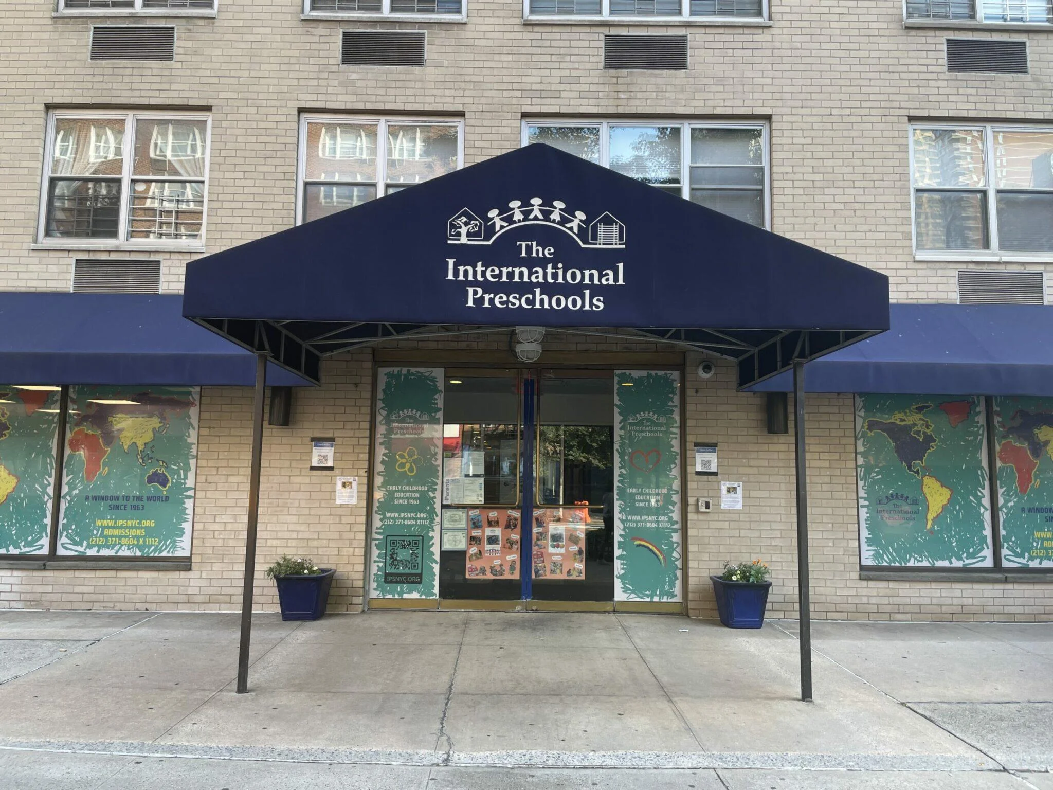 The International Preschools Exterior View Private Upper East Side Preschool NYC • The International Preschool Entrance