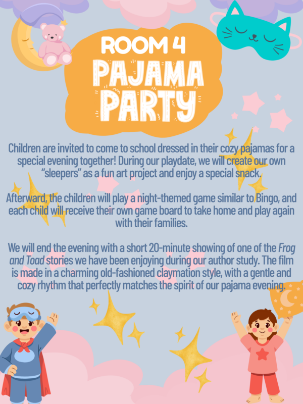 Room 4 Pajama Party