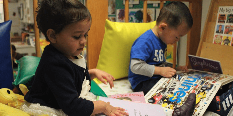 The International Preschools Under 2s Playgroup Children Reading